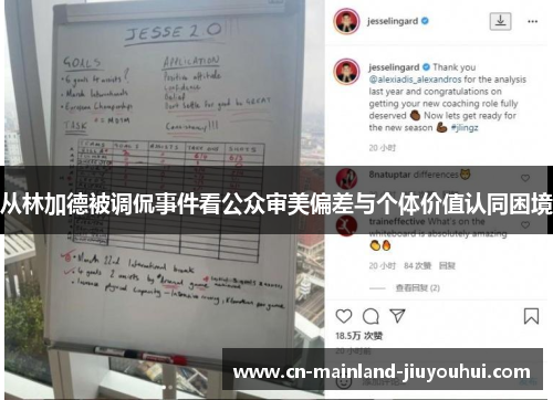 从林加德被调侃事件看公众审美偏差与个体价值认同困境